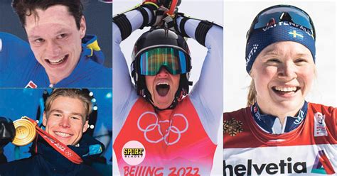 Medaljligan i OS 2022: Sverige leder igen – efter sprintguldet.